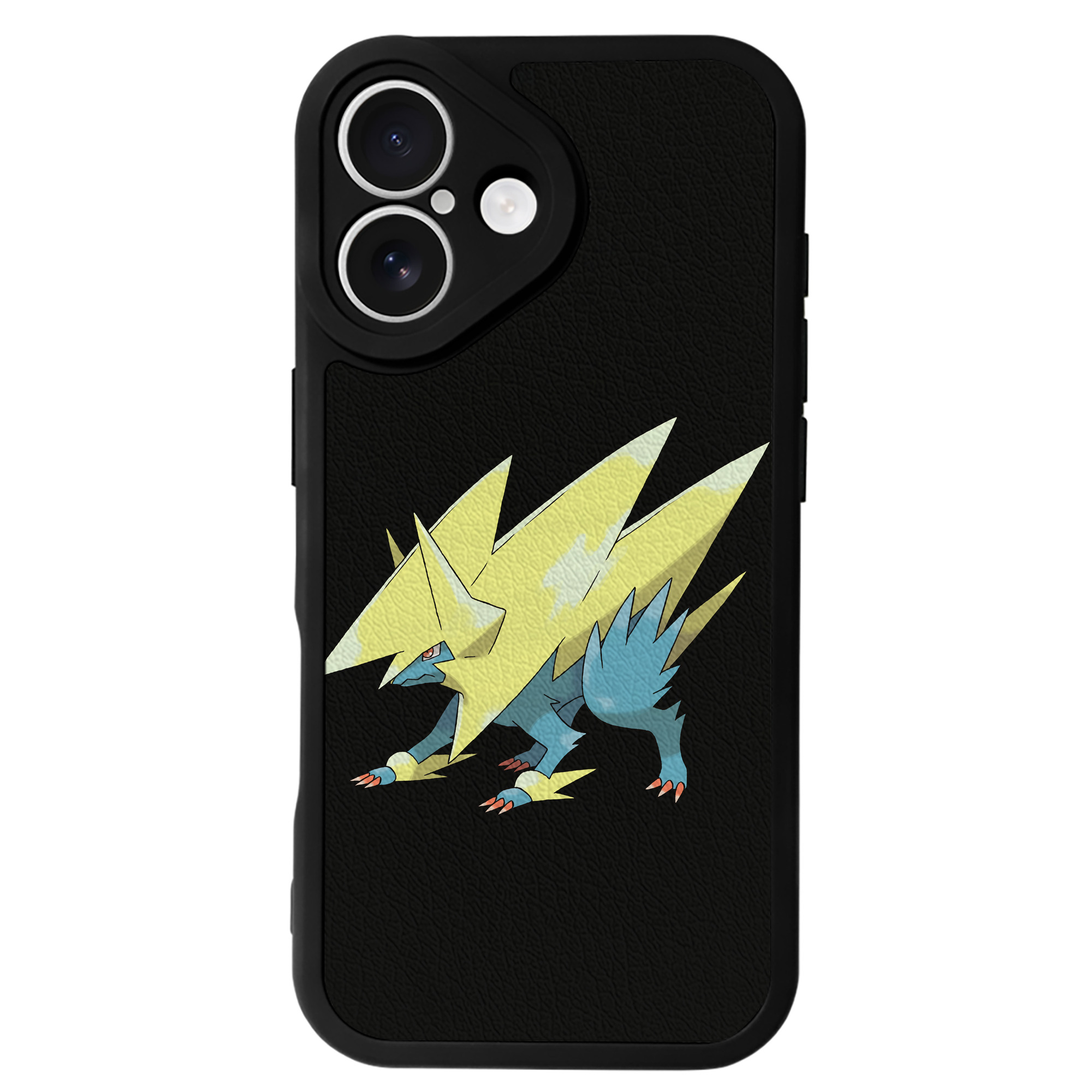 （画像用） ポケットモンスター Pokémon 【iPhone 16シリーズ対応】シリコンスマホケース（レザー調） 材質：シリコン